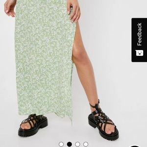 Strappy platform sandals